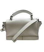 DES PRESデ プレ）の古着「レザーハンドバッグ」｜ホワイト