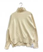 BEAUTY&YOUTHビューティーアンドユース）の古着「コットンカシミヤ ミラノリブニット タートル」｜アイボリー