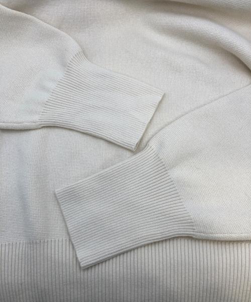 BEAUTY&YOUTH（ビューティーアンドユース）BEAUTY&YOUTH (ビューティーアンドユース) コットンカシミヤ ミラノリブニット タートル アイボリー サイズ:F 未使用品の古着・服飾アイテム