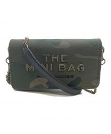 MARC JACOBS（マークジェイコブス）の古着「THE CAMO JACQUARD MINI BAG/ザ カモ ジャカード ミニ バッグ ショルダー」｜グリーン