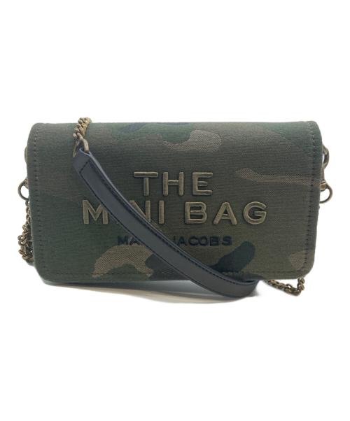 MARC JACOBS（マークジェイコブス）MARC JACOBS (マークジェイコブス) THE CAMO JACQUARD MINI BAG/ザ カモ ジャカード ミニ バッグ ショルダー グリーンの古着・服飾アイテム