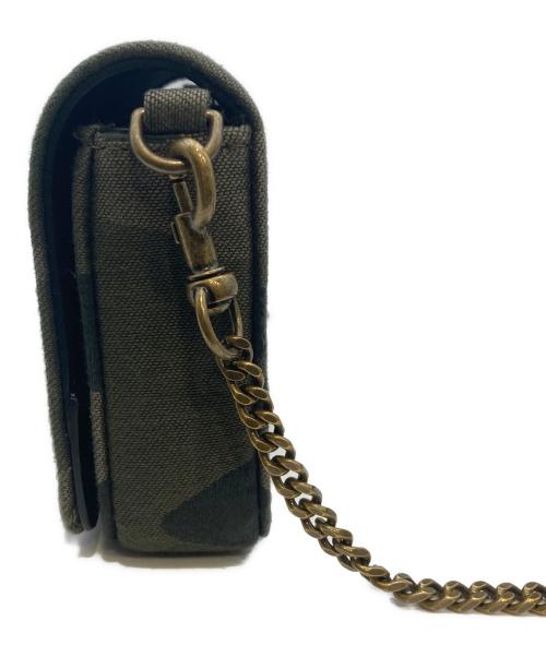 MARC JACOBS（マークジェイコブス）MARC JACOBS (マークジェイコブス) THE CAMO JACQUARD MINI BAG/ザ カモ ジャカード ミニ バッグ ショルダー グリーンの古着・服飾アイテム