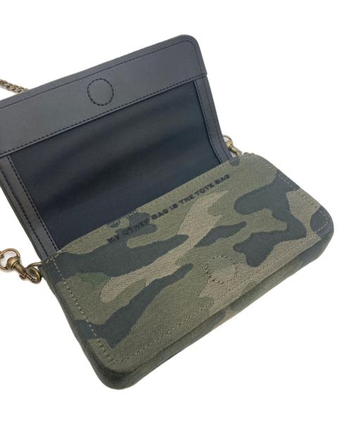 MARC JACOBS（マークジェイコブス）MARC JACOBS (マークジェイコブス) THE CAMO JACQUARD MINI BAG/ザ カモ ジャカード ミニ バッグ ショルダー グリーンの古着・服飾アイテム