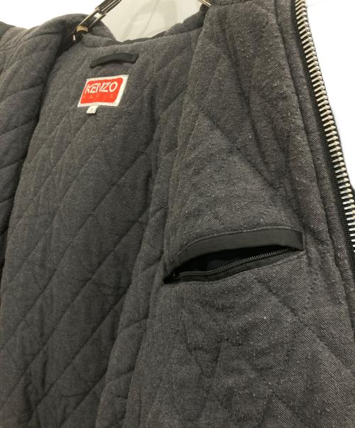 KENZO（ケンゾー）KENZO (ケンゾー) SHORT PARKA BOKE FLOWER/ショート　パーカー　ボケ・フラワー グレー サイズ:Mの古着・服飾アイテム