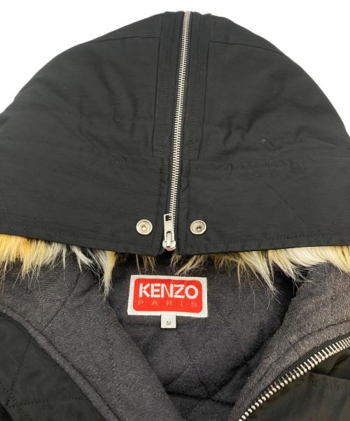 KENZO（ケンゾー）KENZO (ケンゾー) SHORT PARKA BOKE FLOWER/ショート　パーカー　ボケ・フラワー グレー サイズ:Mの古着・服飾アイテム