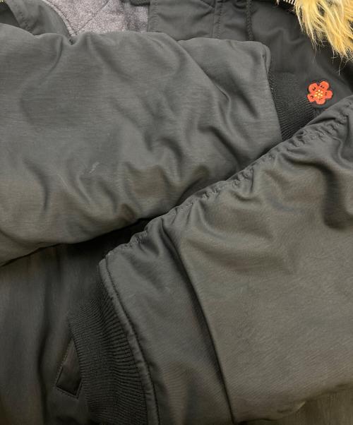 KENZO（ケンゾー）KENZO (ケンゾー) SHORT PARKA BOKE FLOWER/ショート　パーカー　ボケ・フラワー グレー サイズ:Mの古着・服飾アイテム