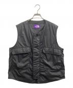 THE NORTHFACE PURPLELABELザ・ノースフェイス パープルレーベル）の古着「Mountain Wind Vest/マウンテン　ウィンド　ベスト」｜ブラック