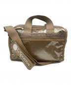 LeSportsacレスポートサック）の古着「ひとりっぷBIKE BOSTON2 ヒテン」｜ゴールド