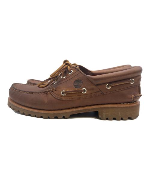 Timberland（ティンバーランド）Timberland (ティンバーランド) Authentics 3 Eye Classic ブラウン サイズ:25.5cm/US7.5/UK7/EU41の古着・服飾アイテム