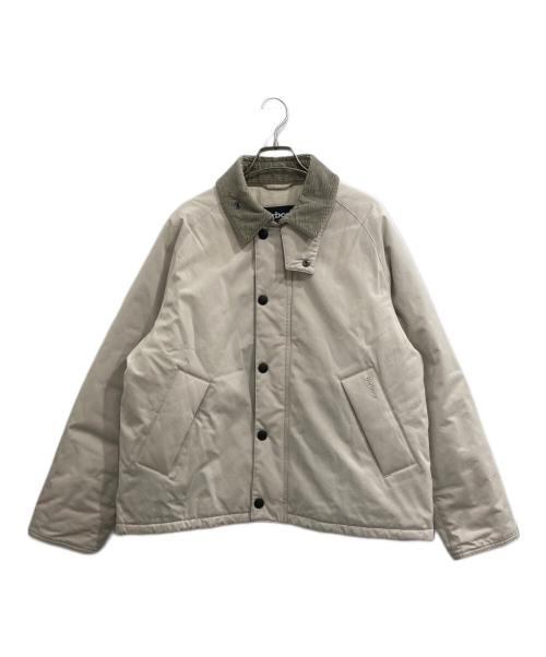 Barbour（バブアー）Barbour (バブアー) PADDED TRANSPORT JACKET/中綿ジャケット ホワイト/ミスト サイズ:36の古着・服飾アイテム