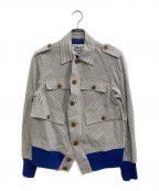 Vivienne Westwood manヴィヴィアン ウェストウッド マン）の古着「ストライプブルゾン」｜グレー