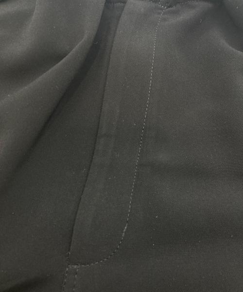 CONZ（コンズ）conz (コンズ) オーバータックパンツ ブラック サイズ:3の古着・服飾アイテム