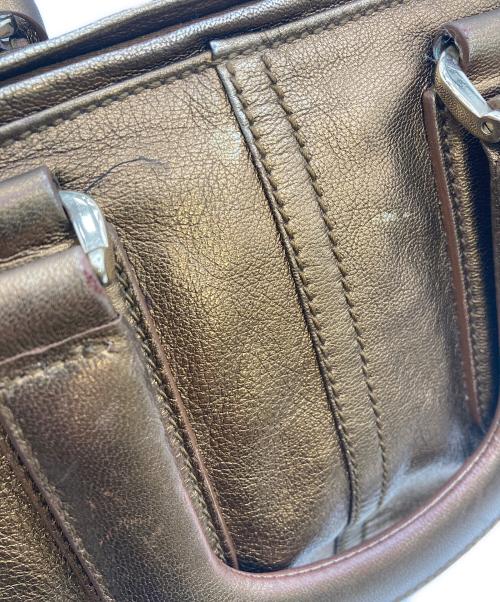 Yves Saint Laurent（イヴサンローラン）Yves Saint Laurent (イヴサンローラン) ハンドバッグ ゴールドの古着・服飾アイテム