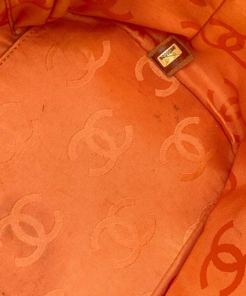 CHANEL（シャネル）CHANEL (シャネル) パイソンココマークトートバッグ アイボリーの古着・服飾アイテム