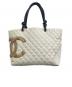 CHANEL（シャネル）の古着「パイソンココマークトートバッグ」｜アイボリー
