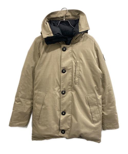 CANADA GOOSE BLACK LABEL（カナダグース ブラックレーベル）CANADA GOOSE BLACK LABEL (カナダグース ブラックレーベル) CRESTON クレストン ダウンジャケット ベージュ サイズ:Mの古着・服飾アイテム