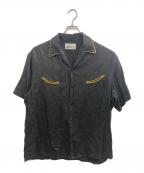 WACKO MARIAワコマリア）の古着「WESTERN SHIRT S/S (TYPE-1)/ウエスタン　シャツ　S/S」｜ブラック