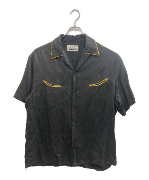 WACKO MARIA（ワコマリア）WACKO MARIA (ワコマリア) WESTERN SHIRT S/S (TYPE-1)/ウエスタン　シャツ　S/S ブラック サイズ:XLの古着・服飾アイテム