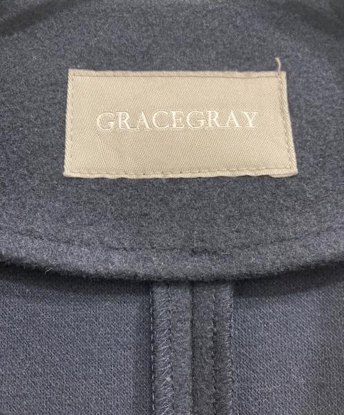 GRACEGRAY（グレイスグレイ）GRACEGRAY (グレイスグレイ) ロングジレ ネイビー サイズ:記載なしの古着・服飾アイテム