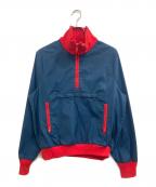 L.L.Beanエルエルビーン マウンテンパーカー）の古着「ハーフジップ プルオーバー」｜レッド×ネイビー