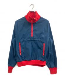 L.L.Bean（エルエルビーン）の古着「ハーフジップ プルオーバー」｜レッド×ネイビー