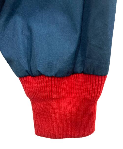 L.L.Bean（エルエルビーン）L.L.Bean (エルエルビーン) ハーフジップ プルオーバー レッド×ネイビー サイズ:Mの古着・服飾アイテム