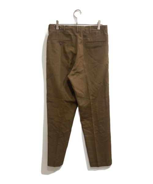 PERMANENT PRESS SLACKS（パーマネントプレススラックス）PERMANENT PRESS SLACKS (パーマネントプレススラックス) スラックス ブラウン サイズ:記載なしの古着・服飾アイテム