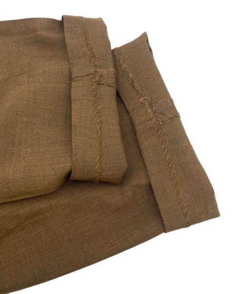 PERMANENT PRESS SLACKS（パーマネントプレススラックス）PERMANENT PRESS SLACKS (パーマネントプレススラックス) スラックス ブラウン サイズ:記載なしの古着・服飾アイテム