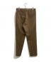 PERMANENT PRESS SLACKS (パーマネントプレススラックス) スラックス ブラウン サイズ:記載なし：7000円
