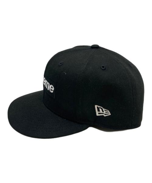 SUPREME（シュプリーム）Supreme (シュプリーム) New Era (ニューエラ) Breast Cancer Box Logo/ブレスト　キャンサー　ボックスロゴ ブラック サイズ:7　1/2の古着・服飾アイテム