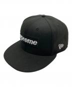 SUPREME×New Eraシュプリーム×ニューエラ）の古着「Breast Cancer Box Logo」｜ブラック