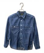 The Stevenson Overall Co.スティーブンソン オーバーオールズ）の古着「デニムシャツ」｜インディゴ