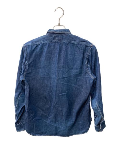 The Stevenson Overall Co.（スティーブンソン オーバーオールズ）The Stevenson Overall Co. (スティーブンソン オーバーオールズ) デニムシャツ インディゴ サイズ:印字切れの古着・服飾アイテム