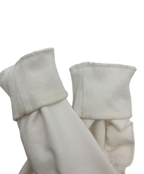 epine（エピヌ）epine (エピヌ) フリルスウェット ブルゾン ホワイト サイズ:FREEの古着・服飾アイテム