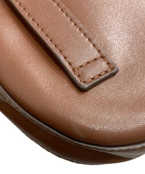 STELLA McCARTNEY（ステラマッカートニー）STELLA McCARTNEY (ステラマッカートニー) パンチングロゴ ショルダーバッグ/サークルロゴ カメラバッグ ブラウンの古着・服飾アイテム