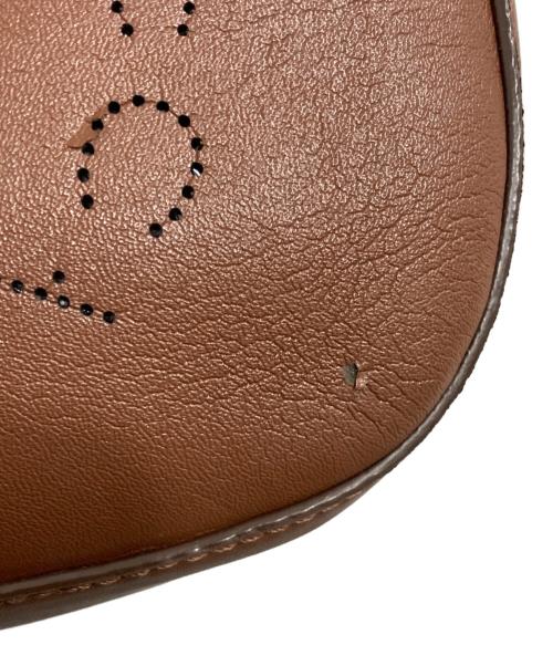 STELLA McCARTNEY（ステラマッカートニー）STELLA McCARTNEY (ステラマッカートニー) パンチングロゴ ショルダーバッグ/サークルロゴ カメラバッグ ブラウンの古着・服飾アイテム