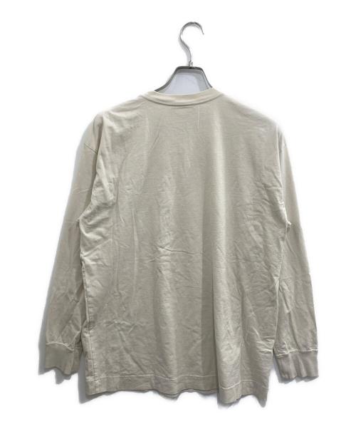 Vivienne Westwood RED LABEL（ヴィヴィアンウエストウッドレッドレーベル）Vivienne Westwood RED LABEL (ヴィヴィアンウエストウッドレッドレーベル) HARD COREプリント ロングスリーブカットソー ベージュ サイズ:00の古着・服飾アイテム