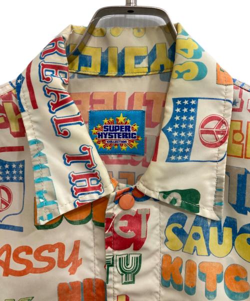 Hysteric Glamour（ヒステリックグラマー）Hysteric Glamour (ヒステリックグラマー) 90s コーチジャケット ベージュ サイズ:FREEの古着・服飾アイテム