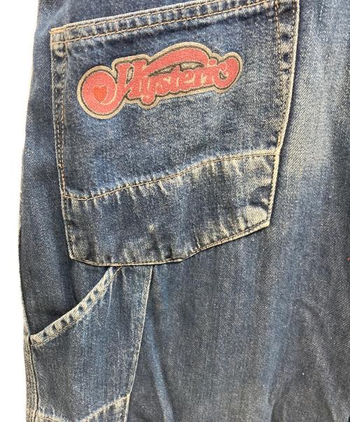 Hysteric Glamour（ヒステリックグラマー）Hysteric Glamour (ヒステリックグラマー) オーバーオール インディゴ サイズ:記載なしの古着・服飾アイテム