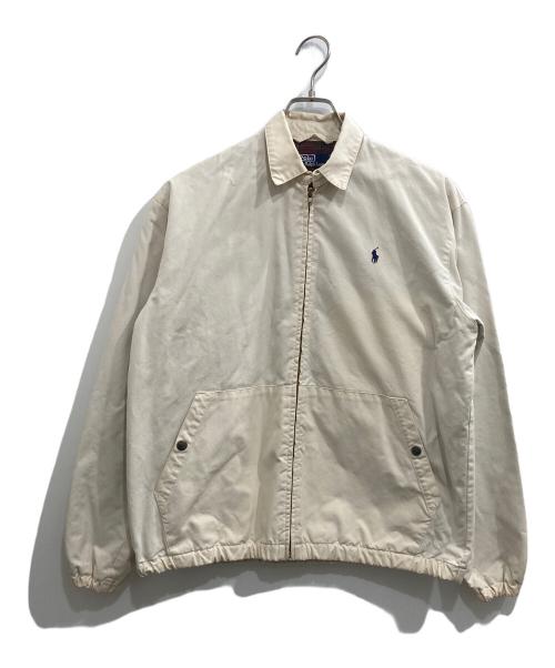 POLO RALPH LAUREN（ポロ・ラルフローレン）POLO RALPH LAUREN (ポロ・ラルフローレン) スイングトップ ベージュ サイズ:Sの古着・服飾アイテム