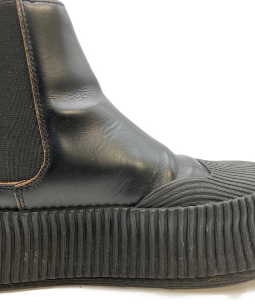 JIL SANDER（ジルサンダー）JIL SANDER (ジルサンダー) サイドゴアブーツ ブラック サイズ:38の古着・服飾アイテム