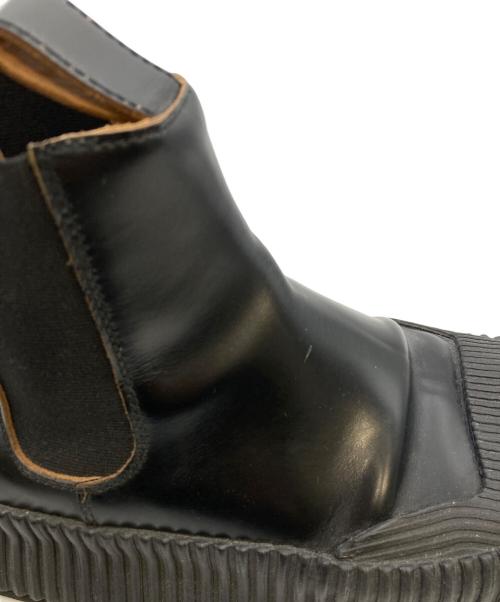 JIL SANDER（ジルサンダー）JIL SANDER (ジルサンダー) サイドゴアブーツ ブラック サイズ:38の古着・服飾アイテム