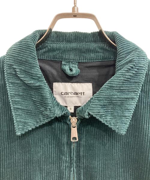 Carhartt WIP（カーハート ワーク イン プログレス）Carhartt WIP (カーハート ワーク イン プログレス) MADISON JACKET/マディソンジャケット グリーン サイズ:Sの古着・服飾アイテム