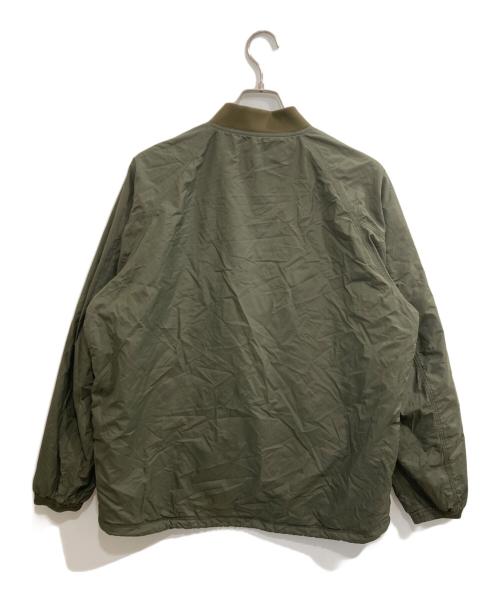 NANGA（ナンガ）NANGA (ナンガ) リブカラー コーチジャケット オリーブ サイズ:Ｌの古着・服飾アイテム