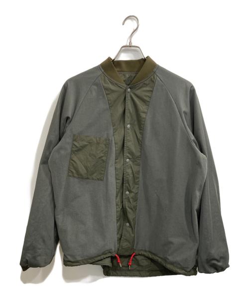 NANGA（ナンガ）NANGA (ナンガ) リブカラー コーチジャケット オリーブ サイズ:Ｌの古着・服飾アイテム