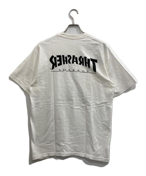 SUPREME（シュプリーム）SUPREME (シュプリーム) THRASHER (スラッシャー) Harold Tee/ハロルドTシャツ ホワイト サイズ:Lの古着・服飾アイテム