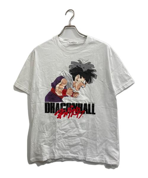 flagstuff（フラグスタフ）FLAGSTUFF (フラグスタフ) Gohan TEE ホワイト サイズ:Lの古着・服飾アイテム
