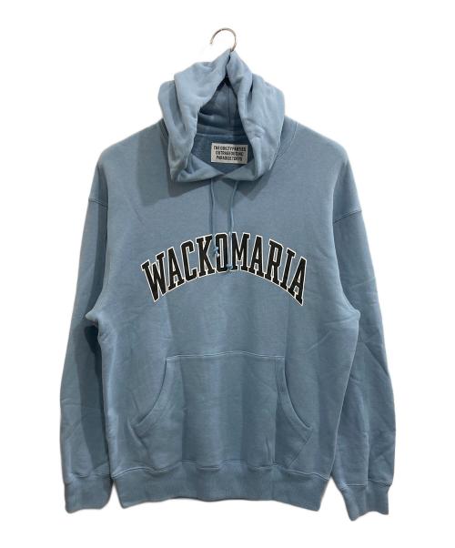 WACKO MARIA（ワコマリア）WACKO MARIA (ワコマリア) MIDDLE WEIGHT PULLOVER HOODED SWEAT SHIRT TYPE-1 ブルー サイズ:XLの古着・服飾アイテム
