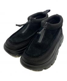 shaka（シャカ）の古着「ZIP MOCCASIN BOOTIE EX /ジップモカシンブーツ シューズ」｜ブラック