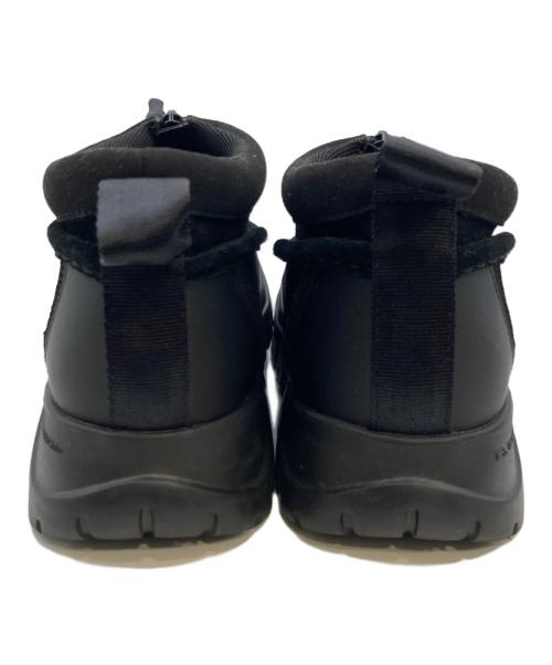 shaka（シャカ）shaka (シャカ) ZIP MOCCASIN BOOTIE EX /ジップモカシンブーツ シューズ ブラック サイズ:24.0cm/US6/UK5の古着・服飾アイテム